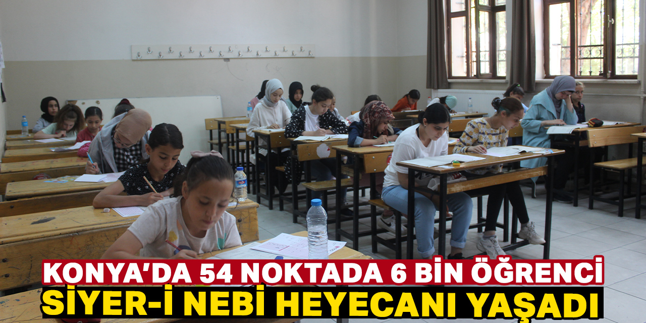 Siyer-i Nebi sınavı heyecanı yaşandı