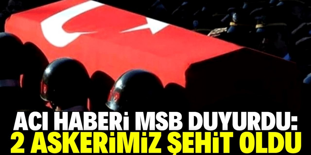 Teröristlerle sıcak çatışma çıktı: 2 askerimiz şehit oldu