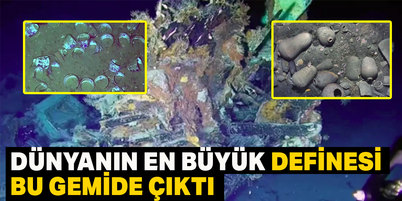 1708'de batan gemiden dünyanın en büyük definesi çıktı