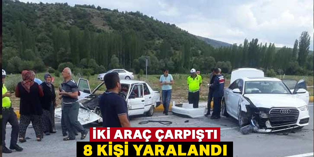 Konya'daki trafik kazasında 8 kişi yaralandı