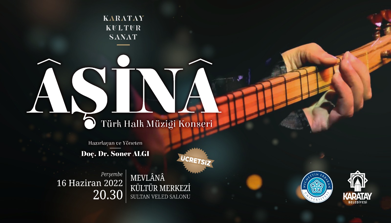 Karatay Belediyesi’nden Türk Halk Müziği Konseri