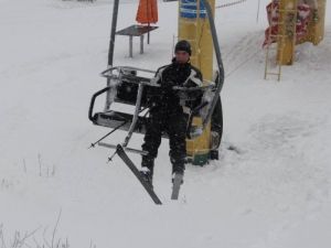 Uludağ Beyazlara Büründü, Tatilciler Tadını Çıkardı