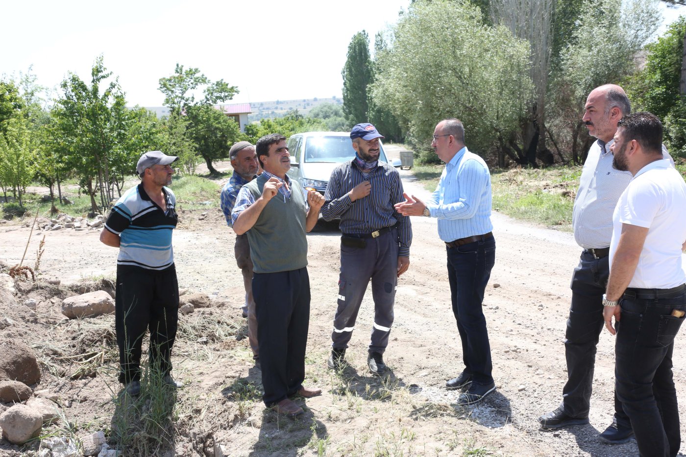 Başkan Kavuş’tan yağışların olumsuz etkilediği mahallelere ziyaret