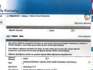 İŞKUR JİTEM'i okul listesine aldı