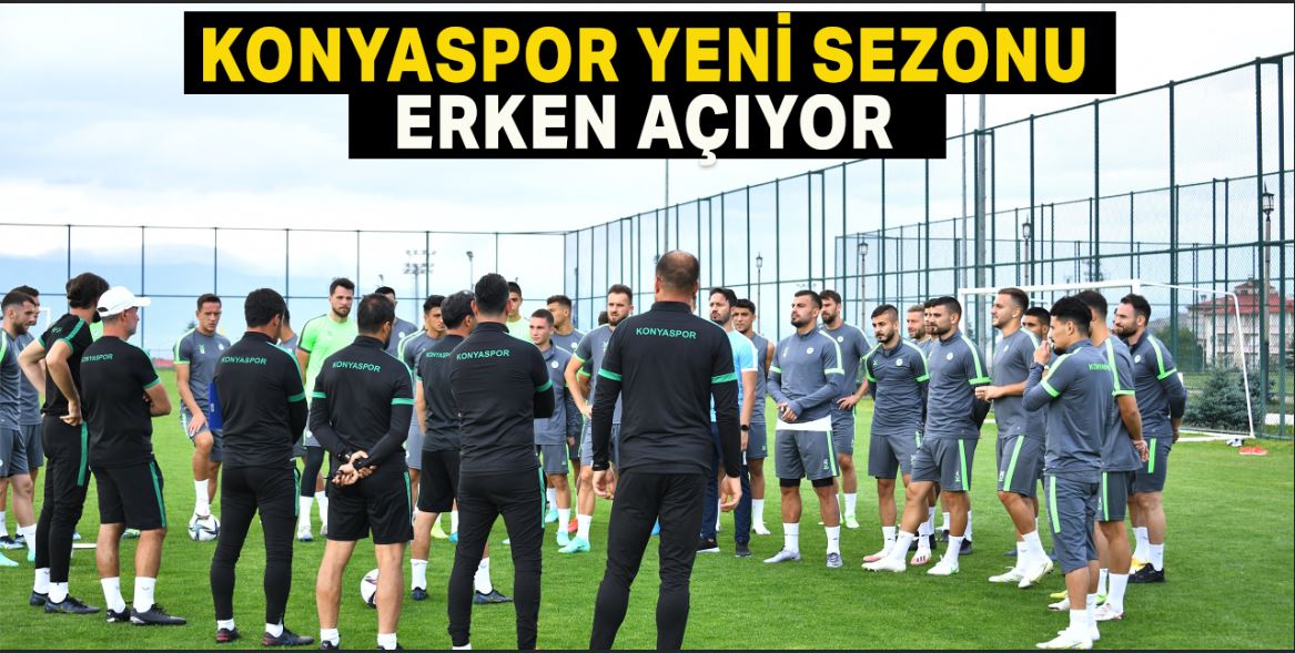 Konyaspor yeni sezon için  yarın  top başı yapacak