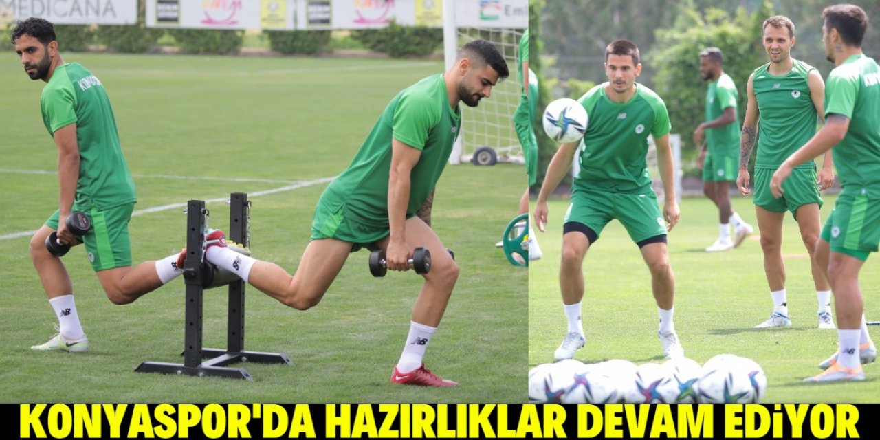 Konyaspor yeni sezon hazırlıklarını sürdürdü