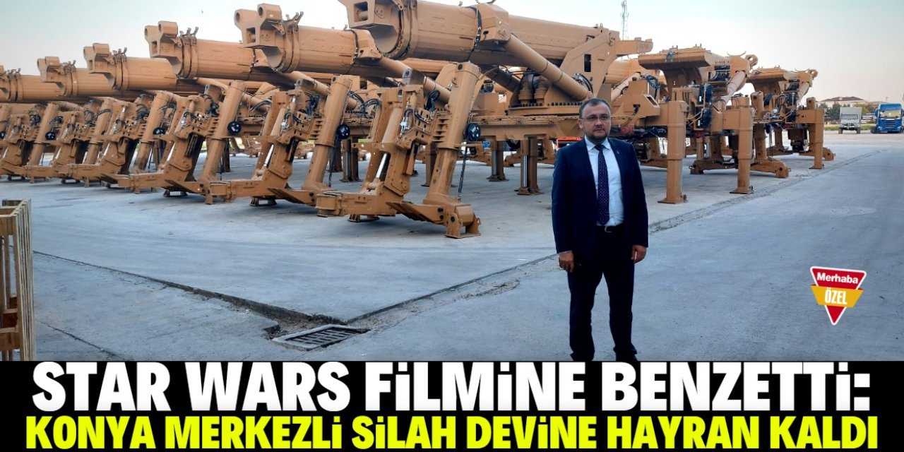 Ukrayna Büyükelçisi Konya merkezli silah devine hayran kaldı