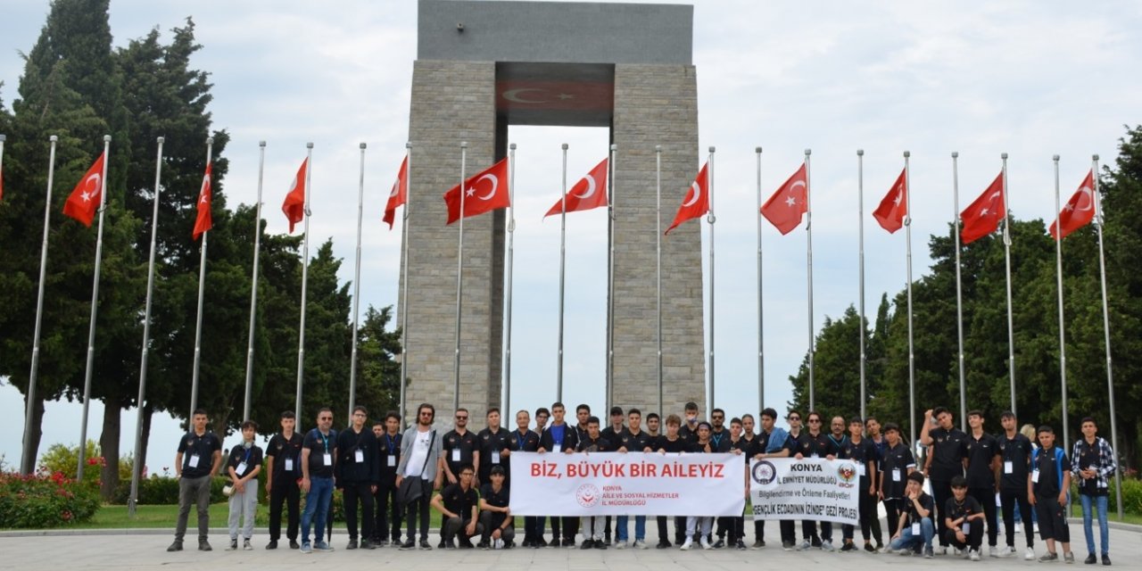 Konya Emniyetinden “Gençlik Ecdadının İzinde” projesi