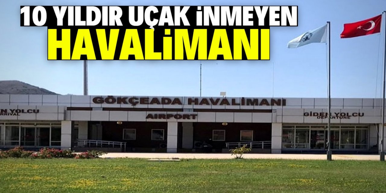 Bu havalimanına 10 yıldır uçak inmiyor