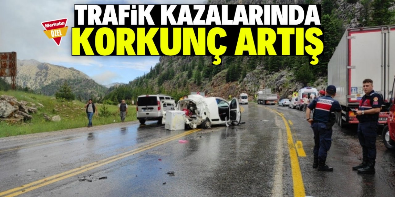 Konya'da trafik kazalarında korkunç artış