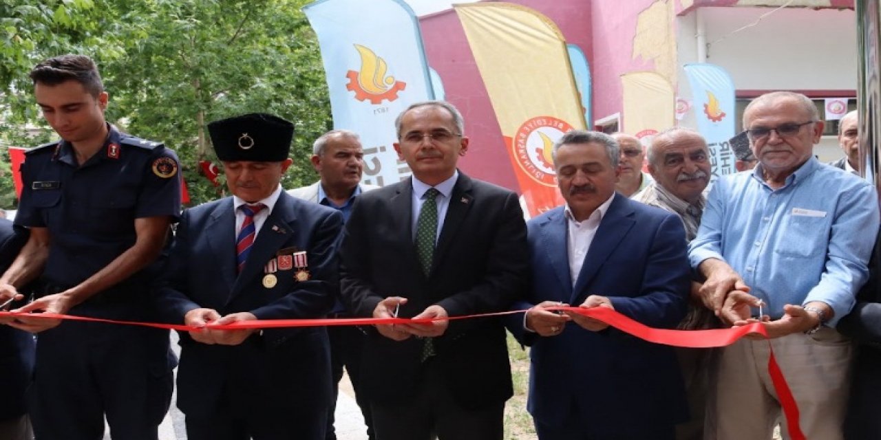 Seydişehir Muharip Gaziler  Derneği binası açıldı 