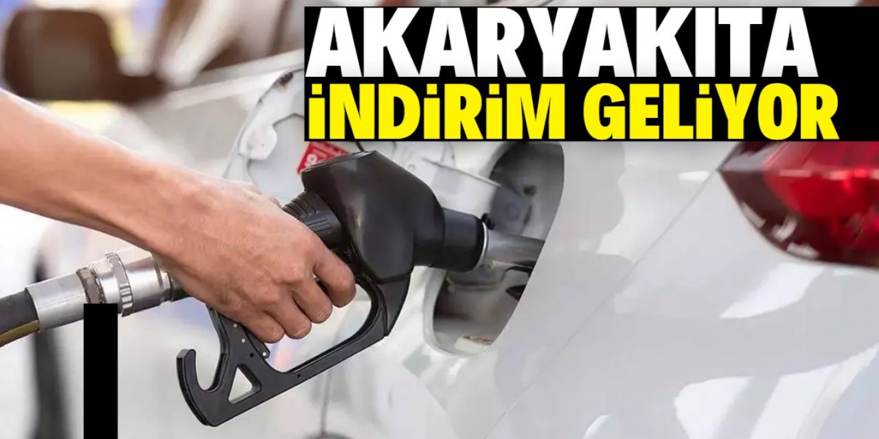 Akaryakıt fiyatlarıyla ilgili sevindiren haber: İndirim var