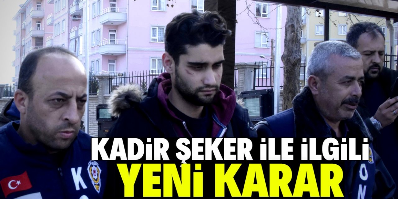 Kadir Şeker'in cezası düşürüldü