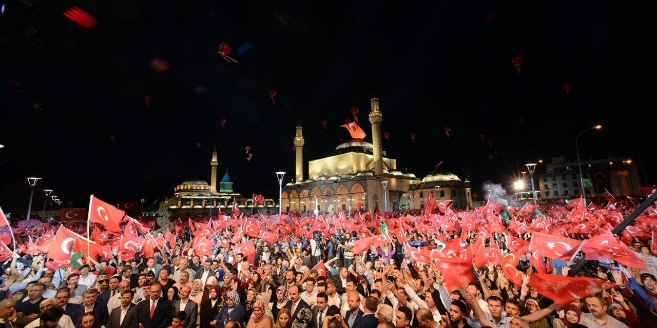 Konya'da 15 Temmuz kutlamaları başlıyor