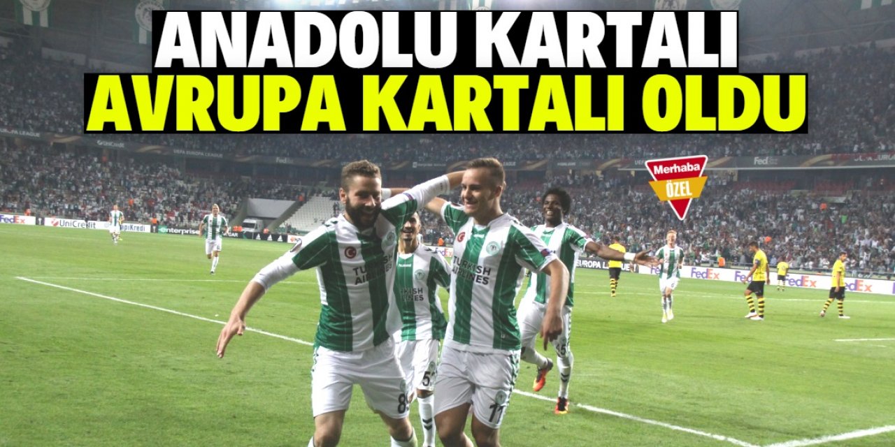 Konyaspor 3. kez Avrupa Arenasında