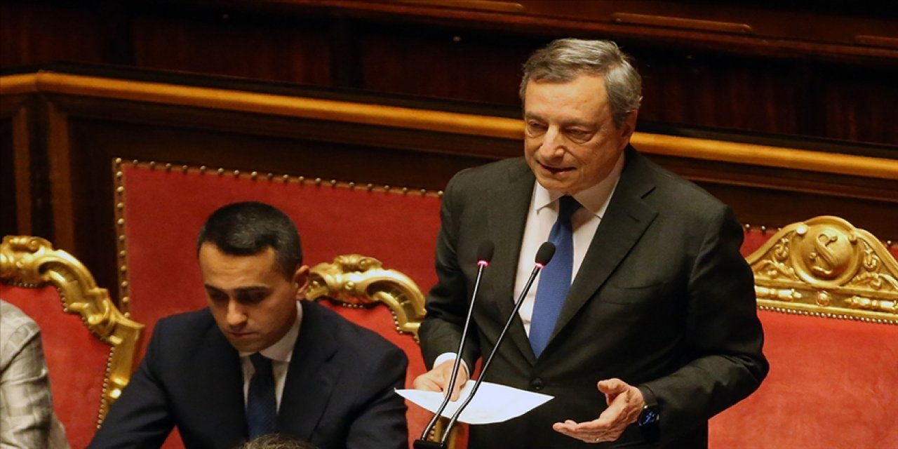 İtalya Başbakanı Mario Draghi, istifa kararı aldığını açıkladı