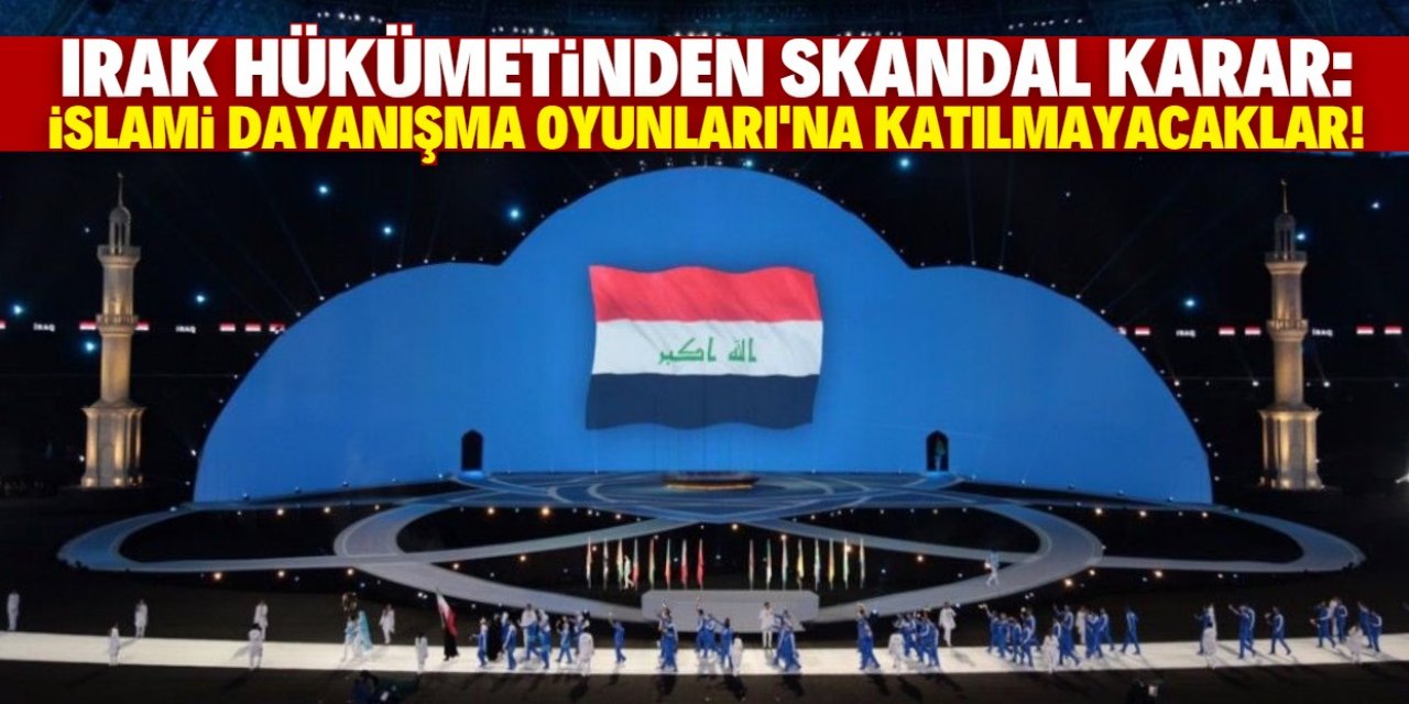 Irak, Konya'da düzenlenecek olan İslami Dayanışma Oyunları'ndan çekildi!