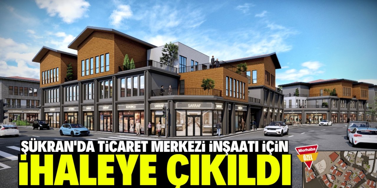 Konya Şükran Mahallesi'nde ticaret merkezi inşaatı için ihaleye çıkıldı