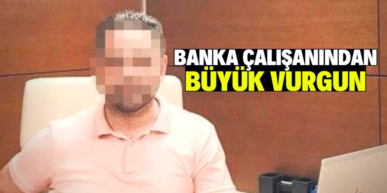 Banka çalışanı 4 milyon lirayı zimmetine geçirmiş!