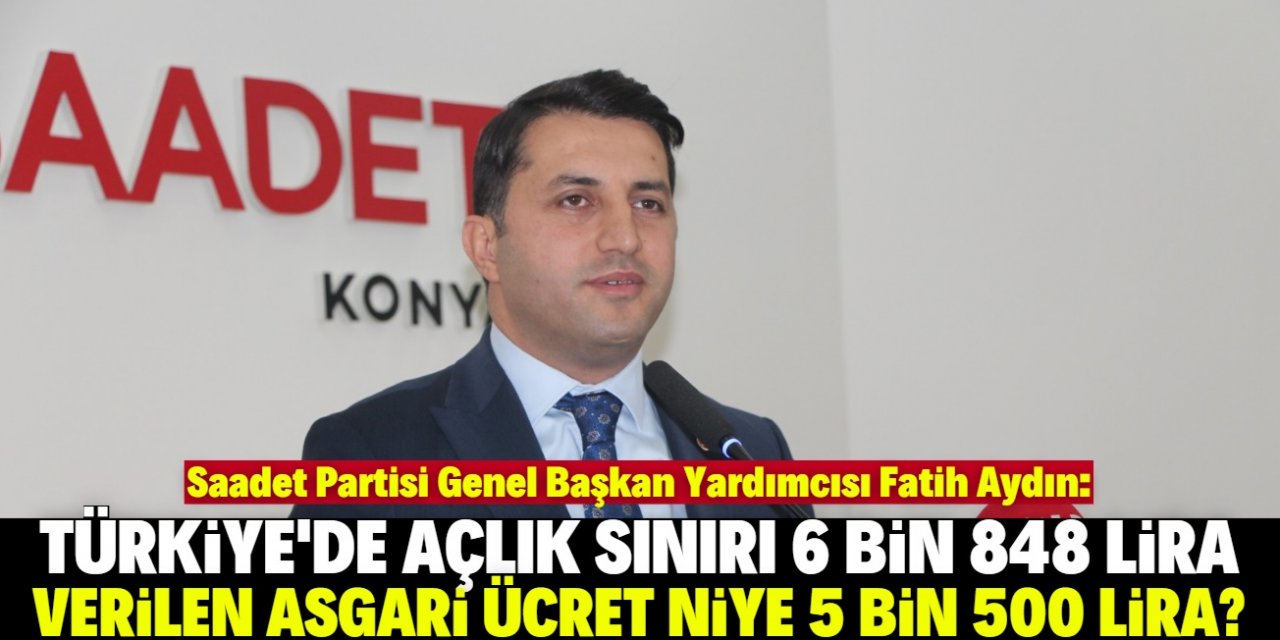 "Siz milyonlarca insanı açlığa mahkûm bıraktınız"