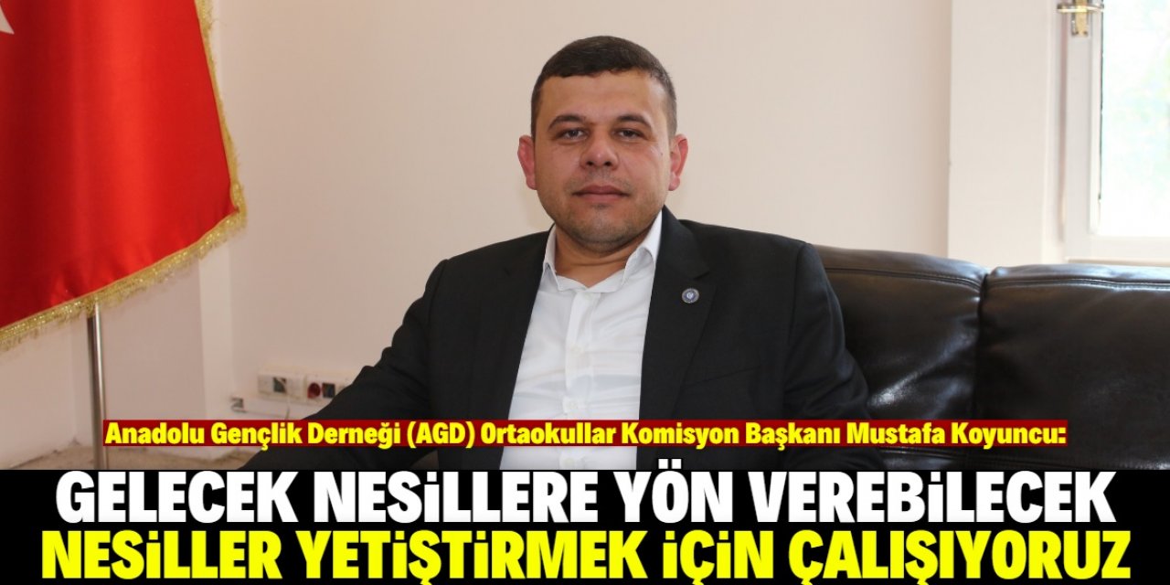 Biz bir gençlik derneğiyiz "Her Yaş'tayız Her Yaş'layız" 