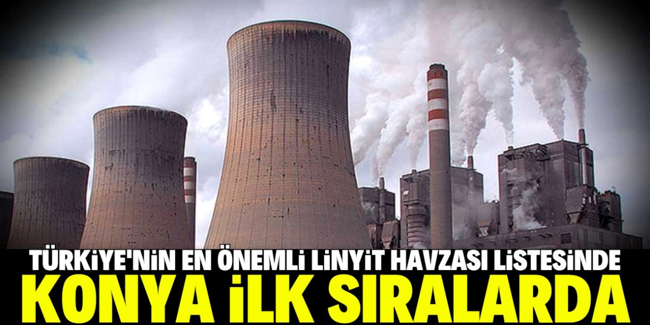 10 linyit havzası arasında Konya detayı: 2. sıradayız