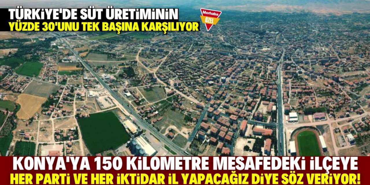 Konya'nın ilçesi Cumhuriyetin ilk yıllarından beri il olmak istiyor