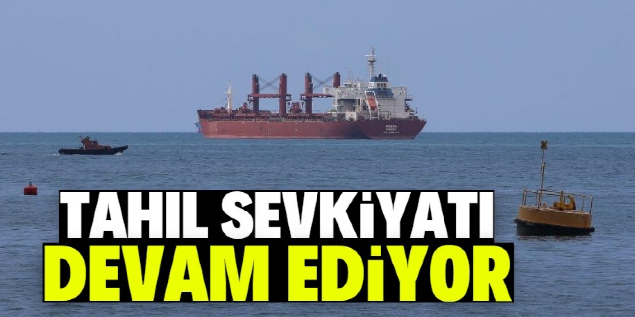 6 gemi daha tahıl sevkiyatı için yola çıktı