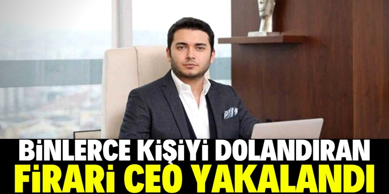 Thodex'in firari CEO'su yakalandı!