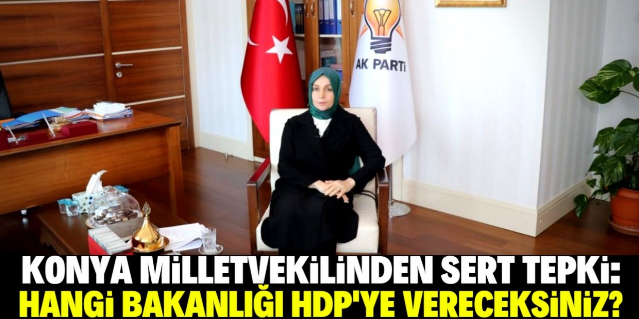 AK Parti Konya Milletvekili Leyla Şahin Usta ateş püskürdü!