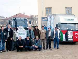Yenidoğanlılar Gazze için seferber