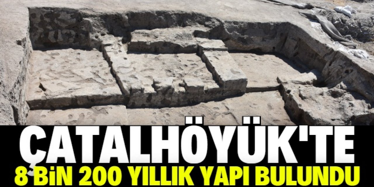 Konya Çatalhöyük'te yeni keşif: 30 metrekarelik özel bir dini yapıya ulaşıldı