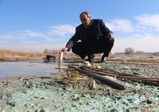 Beyşehir Gölü kıyılarında ürküten kirlilik