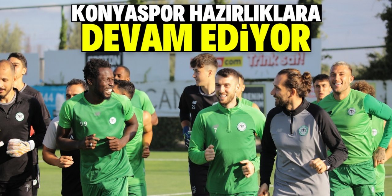 Konyaspor, Hatayspor maçının hazırlıklarını sürdürdü