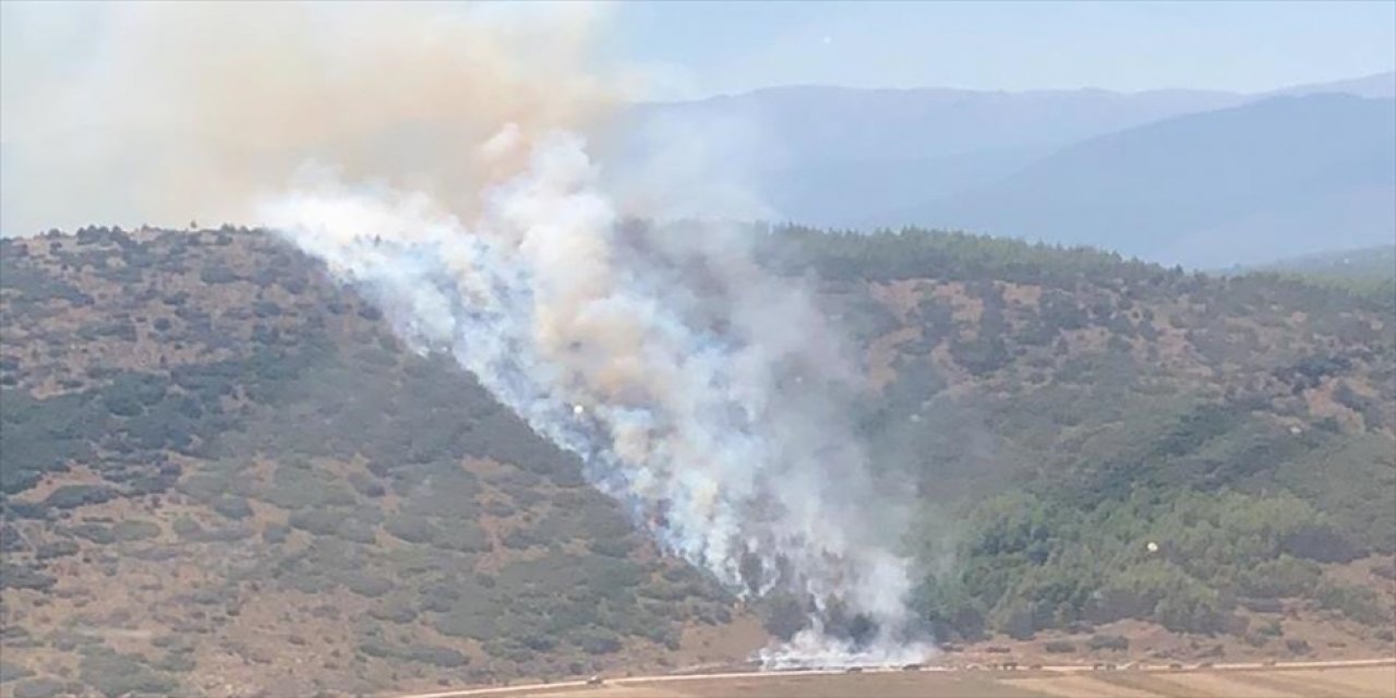 Burdur'da çıkan orman yangını kontrol altına alındı