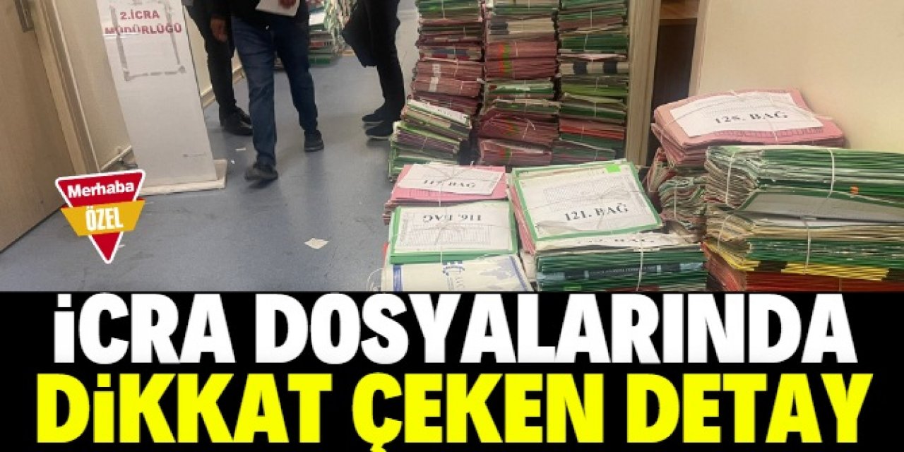 İcralık dosyalarda dikkat çeken Konya detayı!