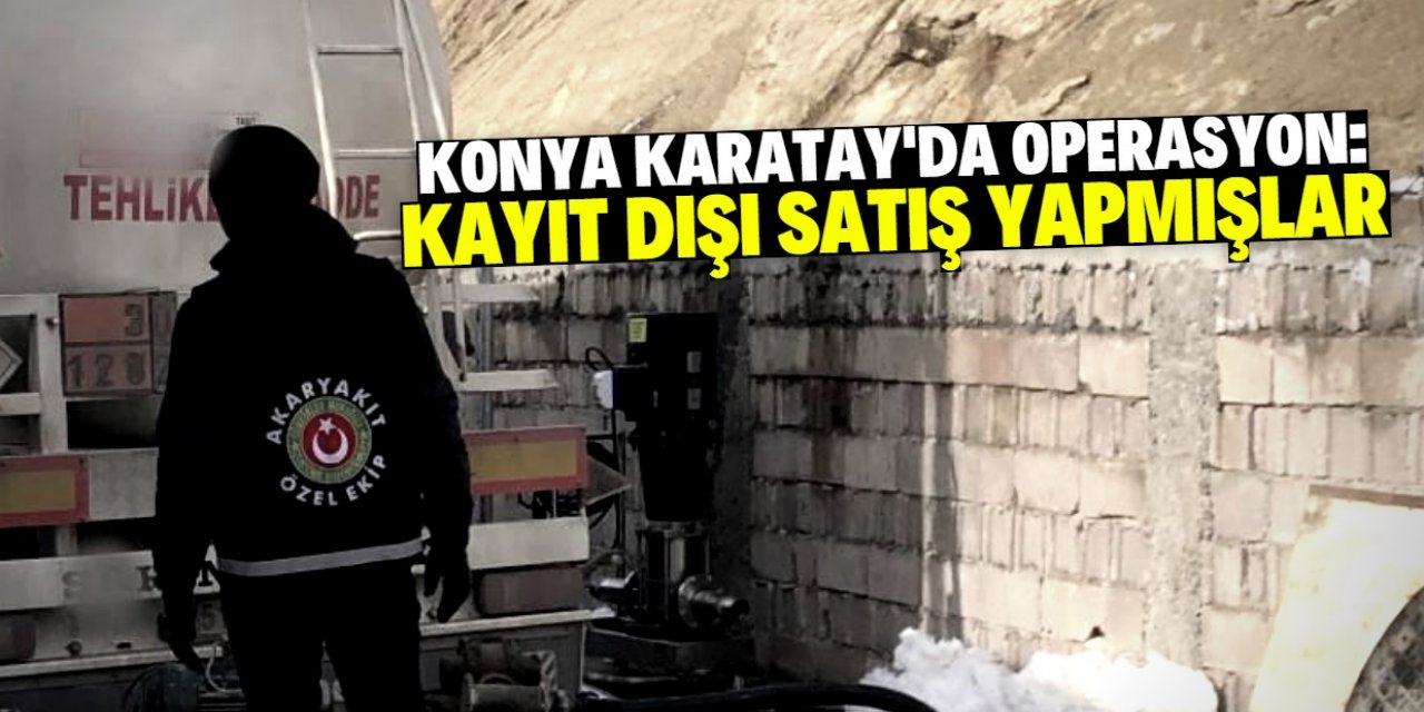 Konya'da bir akaryakıt istasyonu sayaçla oynayıp sahte fiş düzenlerken yakalandı!