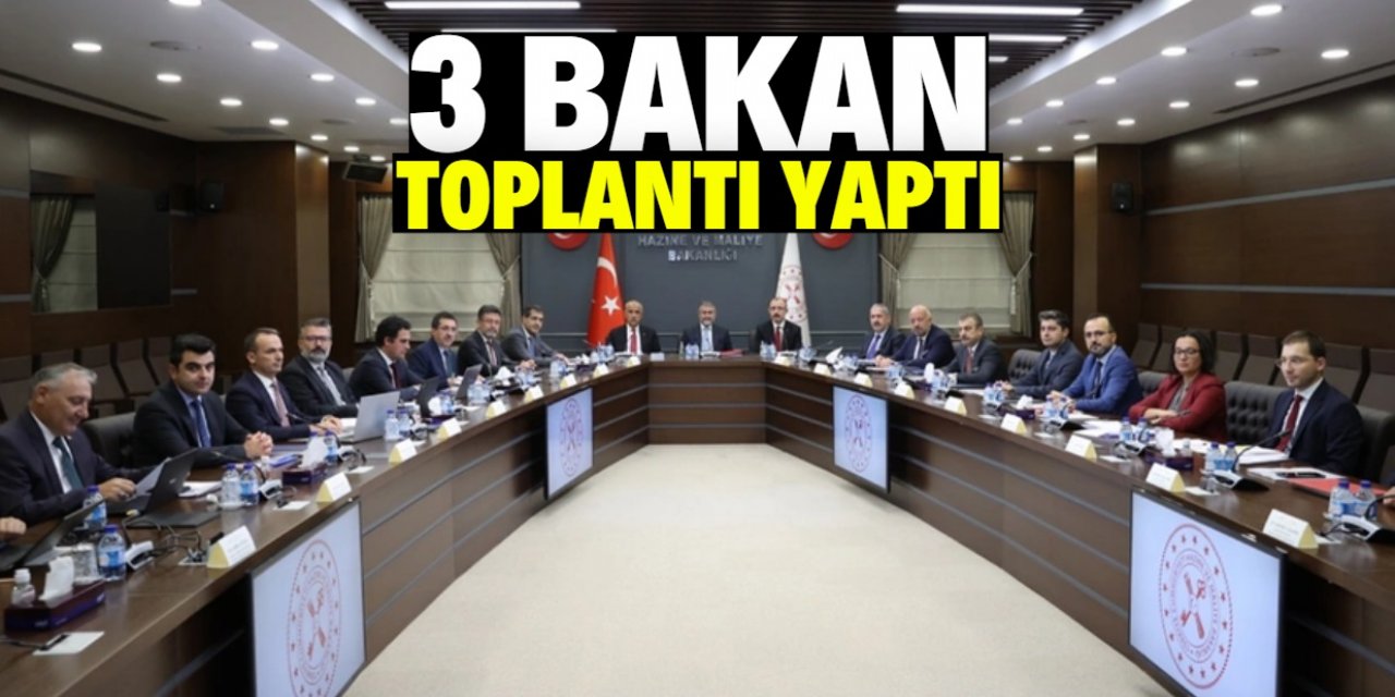 3 bakan gıda fiyatları için toplantı yaptı