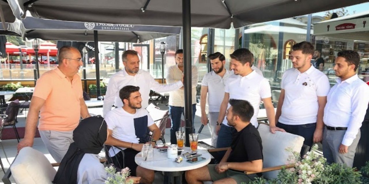 Özboyacı ve Kavuş  vatandaşları dinledi