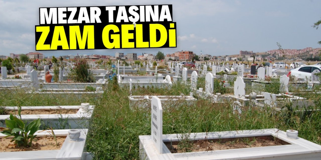 Mezar taşına zam geldi