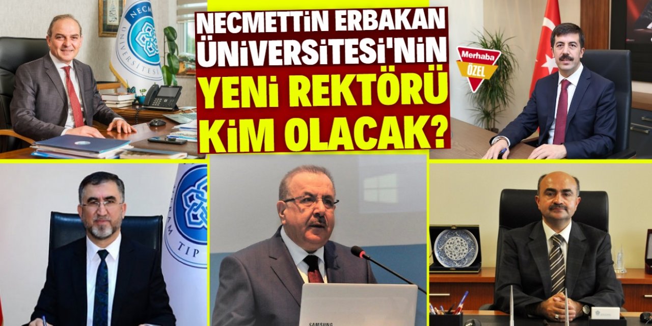 Necmettin Erbakan'da yeni rektör kim olacak?