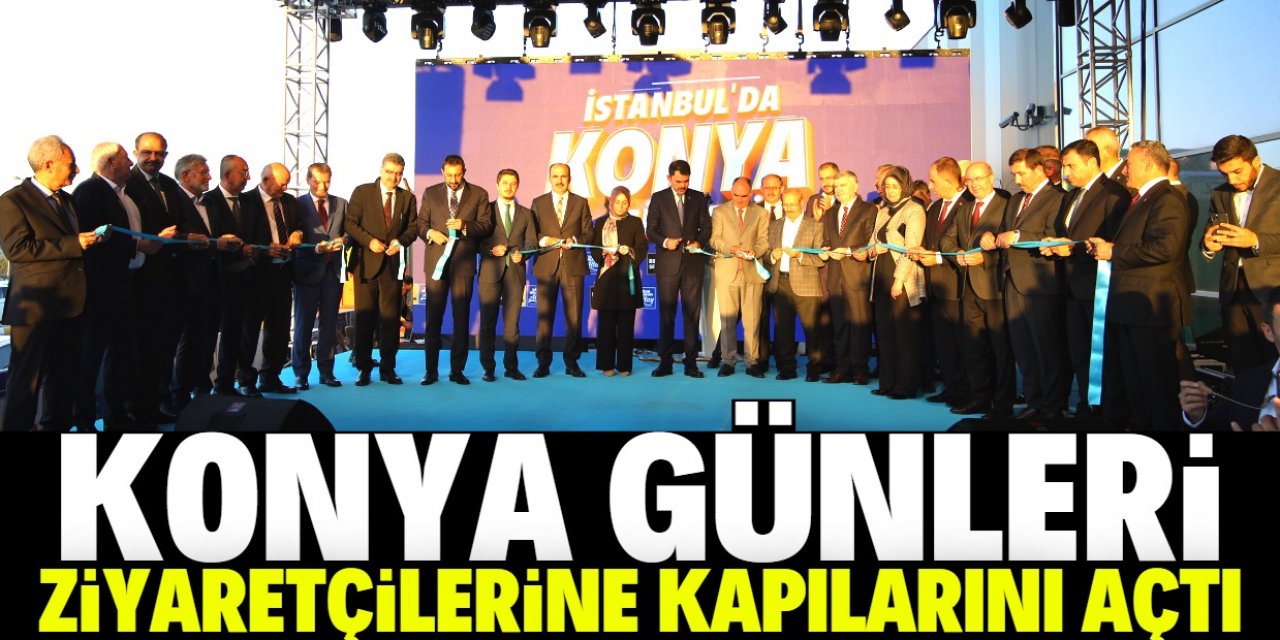 Konya Günleri ziyaretçilerine kapılarını açtı