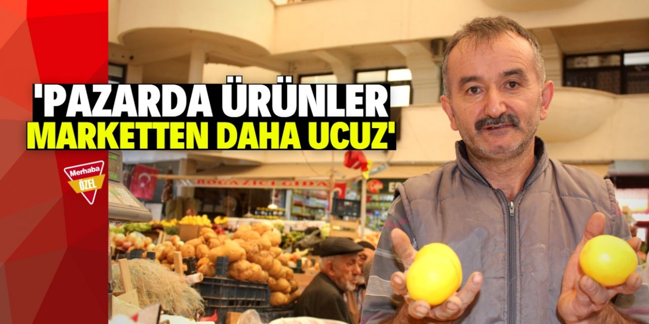 'Konya marketlerinde meyve ve sebze pazardan daha pahalı'