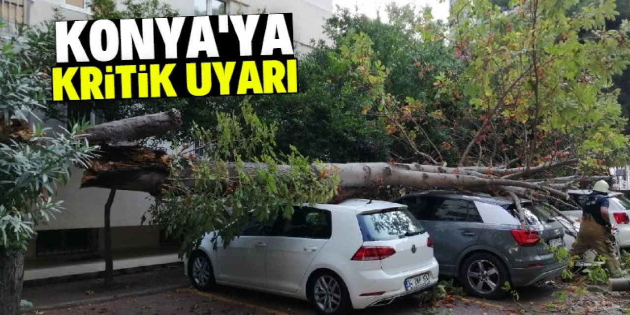 Konya merkez ve ilçelerine kritik uyarı: Meteoroloji saat verdi