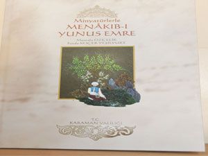 Minyatürlerle Menakıb-ı Yunus Emre kitabı basıldı