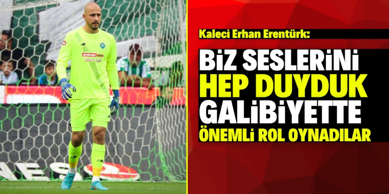 Konyaspor taraftarının galibiyette rolü büyük