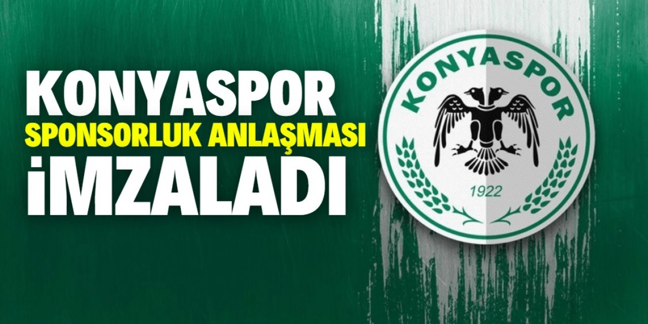 Konyaspor yeni sponsorluk anlaşması imzaladı
