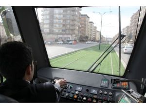 Hafif Raylı Sistemin İbrahimli Hattında Test Sürüşleri Başladı