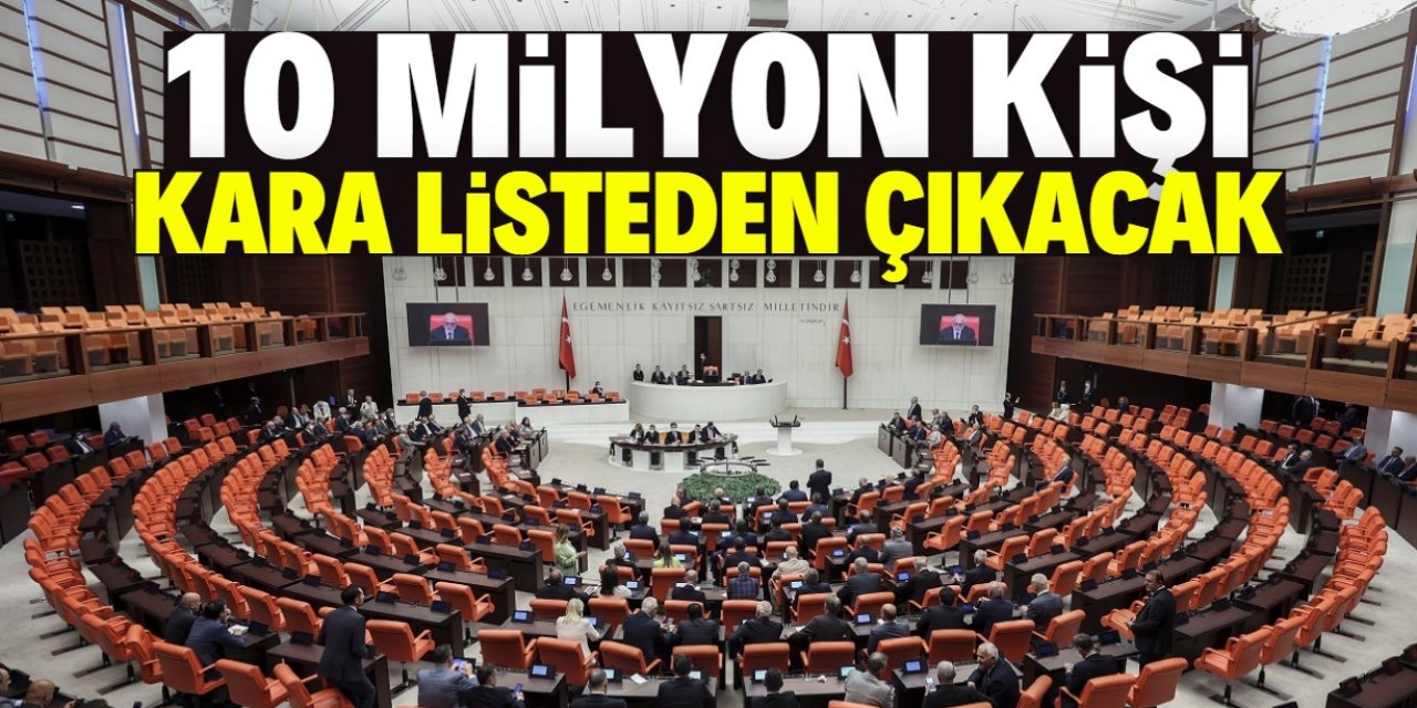 Af teklifi 10 milyon kişiyi ilgilendiriyor