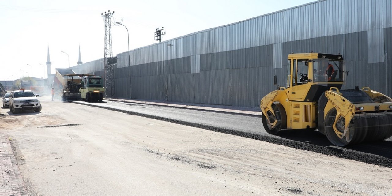 Karatay’da fen işleri ekiplerinden yeni yollar